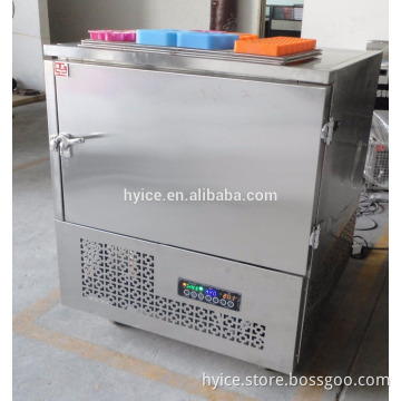 Sigle door of the low temperature blast freezer
